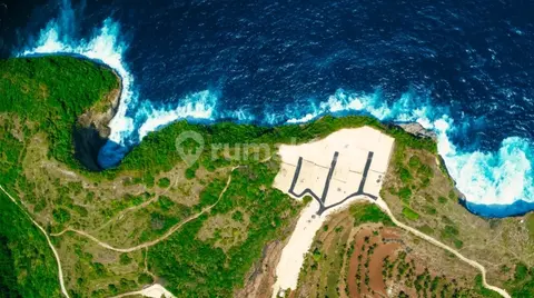 Quick sale: 561 m² cliff-top freehold plot with Kelingking Beach view, Nusa Penida