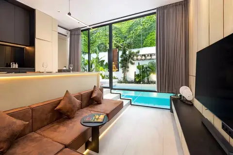 Urgent sale: 1-bed pool villa in Berawa, built 2024